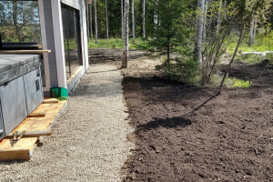 LOGMASTER OÜ Pinnasetööd, kaevetööd, pinnase kaevetöö, miniekskavaatori kaeveteenus