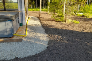 LOGMASTER OÜ Pinnasetööd, kaevetööd, pinnase kaevetöö, miniekskavaatori kaeveteenus