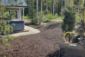 LOGMASTER OÜ Pinnasetööd, kaevetööd, pinnase kaevetöö, miniekskavaatori kaeveteenus