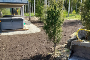 LOGMASTER OÜ Pinnasetööd, kaevetööd, pinnase kaevetöö, miniekskavaatori kaeveteenus