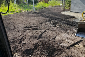 LOGMASTER OÜ Pinnasetööd, kaevetööd, pinnase kaevetöö, miniekskavaatori kaeveteenus