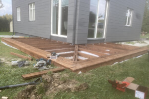 VRONK SERVICE OÜ Terrasside ehitus, terrassid, terrasside ehitamine, terrasside paigaldus