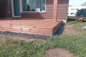 VRONK SERVICE OÜ Terrasside ehitus, terrassid, terrasside ehitamine, terrasside paigaldus