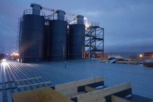 AIJ Group OÜ Katusetööd, tööstuspindade lamekatused, tööstushoonete katused, pvc lamekatus