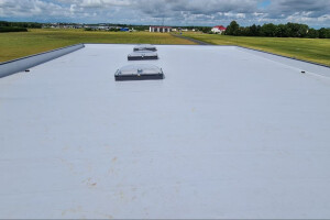 AIJ Group OÜ Katusetööd, tööstuspindade lamekatused, tööstushoonete katused, pvc lamekatus