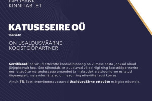 KATUSESEIRE OÜ Katusetööd