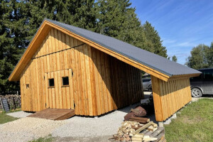 Arksmer OÜ Puitehitised, puitmaja, kuur, varikatus