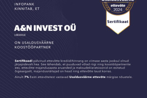 A&N INVEST OÜ Korterite remont