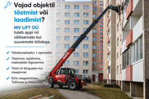 MV LIFT OÜ Tõstetööd