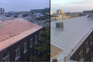 Eurisco Ehitus OÜ Katusetööd, Katuse renoveerimine, katusekatte vahetus.