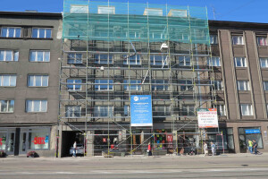 Eurisco Ehitus OÜ Üldehitus, Katusekorruse ehitus ja sisehoovi fassaaditööd. Fassaaditööde teostamine, fassaadi renoveerimistööd.