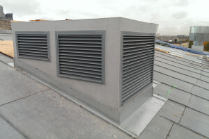 Eurisco Ehitus OÜ Ventilatsioonitööd, Ravi 18 B-korpuse pööningule ventilatsioonikambrite ehitus.