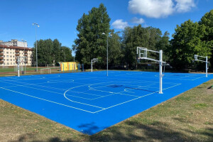 Profloors OÜ Põrandakattematerjalid, Conica Conipur 2S, pallimänguväljakute ehitus, pallimänguväljak