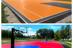 Profloors OÜ Põrandakattematerjalid, korvpalliplats, korvpalliplatsi ehitus, korvpalliplatsi ehitamine