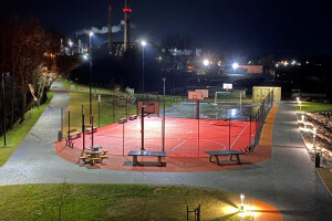 Profloors OÜ Spordiväljakute ehitus, Sillamäe korvpalliväljak, Enlio SES, Enlio