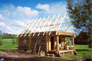 Pupsi AZ OÜ Puitehitised, Palkmajad, käsitöö palkmajad, palkmajade ehitus.