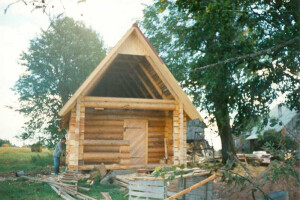 Pupsi AZ OÜ Puitehitised, palkmajad, palkmaja ehitus