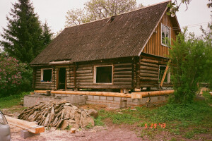 Pupsi AZ OÜ Renoveerimine, Palkmajad, palkmaja renoveerimine, palkide vahetamine.