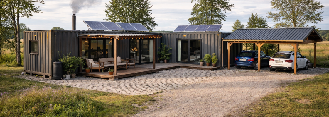 off-grid konteinermaja, konteinermaja, konteinerist maja, võrguvaba maja, konteinermaja energia, konteinermaja veevarustus, off-grid elamine, konteinermaja soojustus, konteinermaja ventilatsioon, autonoomne maja, konteinermaja elekter