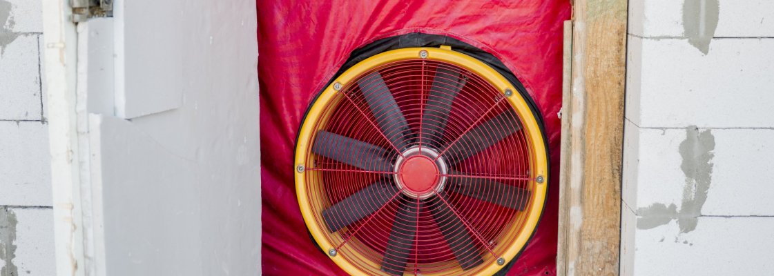 alarõhutest, energiaaudit, õhulekke test, blowerdoor test