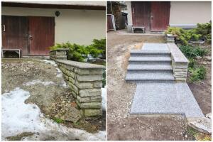 Välistrepi ehitamine kallakule Harjumaal.jpg