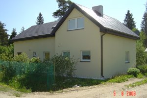 Kiisa,Saku, Harjumaa 08.2007 Eramaja Fassaaditööd 200m2 Tellija Eraisik.JPG