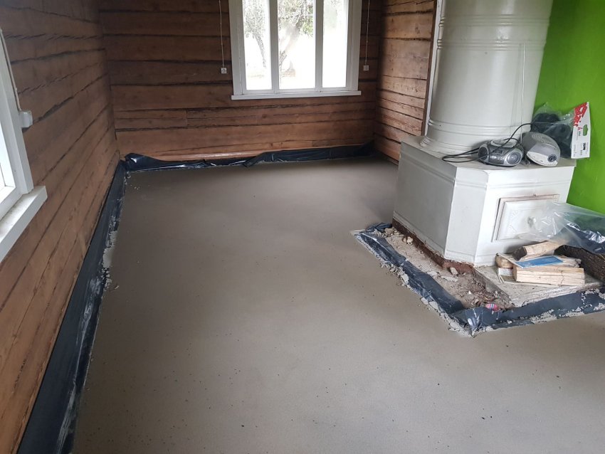 põranda valamine, põranda valamise tööd, põranda valamistöö