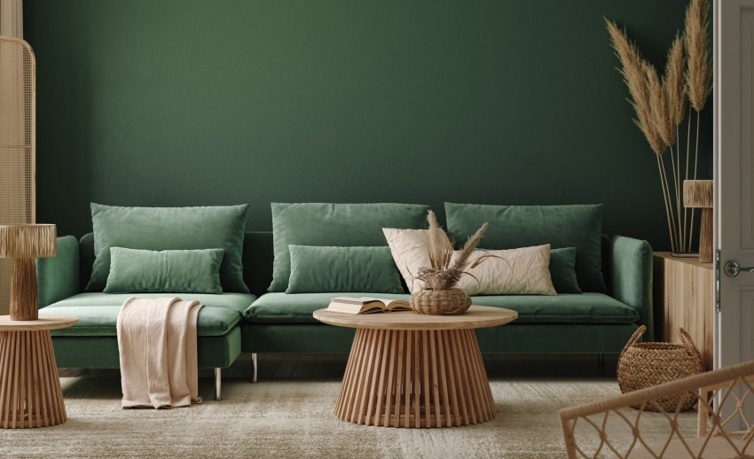 ühevärviline värvikava, kodu kujundus, kodu värvimine, maaler, värvimistööd