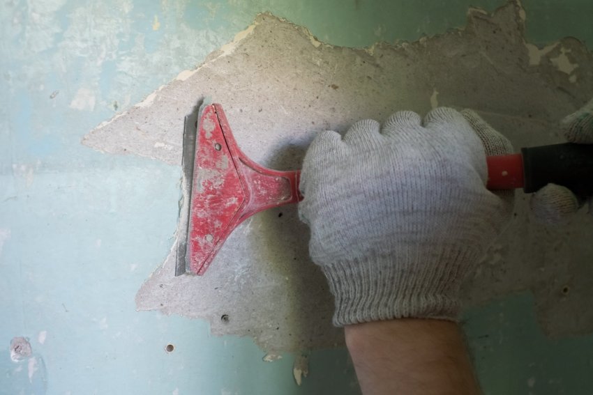 vana värvi eemaldamine, seina värvi eemaldamine, kuidas eemaldada vana värvi