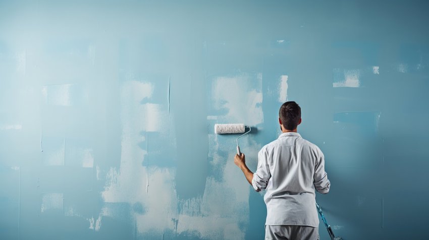 mullid värvi all, värske värv, mullid, värvi mullid, niiskusmullid