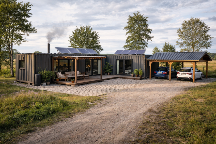 off-grid konteinermaja, konteinermaja, konteinerist maja, võrguvaba maja, konteinermaja energia, konteinermaja veevarustus, off-grid elamine, konteinermaja soojustus, konteinermaja ventilatsioon, autonoomne maja, konteinermaja elekter