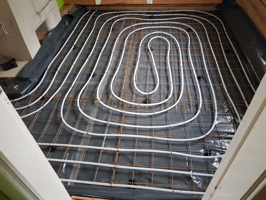 põrandakütte torude paigaldamine, põrandakütte paigaldus, põrandakütte torude paigaldamine