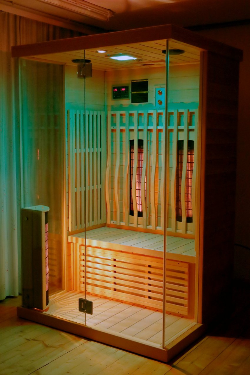 infrapunasaun, teisaldatav infrapunasaun, infrapunasauna kabiin