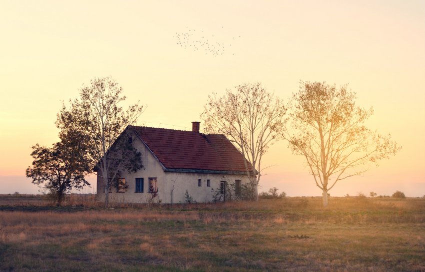 maale elama, elu maal, maamaja