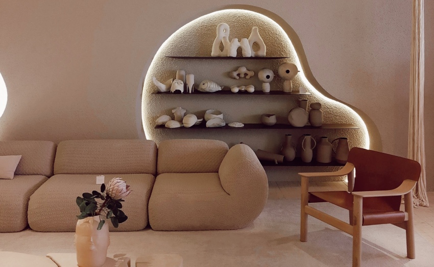 2026 sisustustrendid, sisekujundus trendid 2026, kodu värvitrendid, sisekujundus värvid, looduslikud materjalid, beež interjöör, terrakota sisustus, orgaaniline disain, pehmed vormid, kodu sisustus ideed, hubane kodu, tekstuurid sisekujunduses