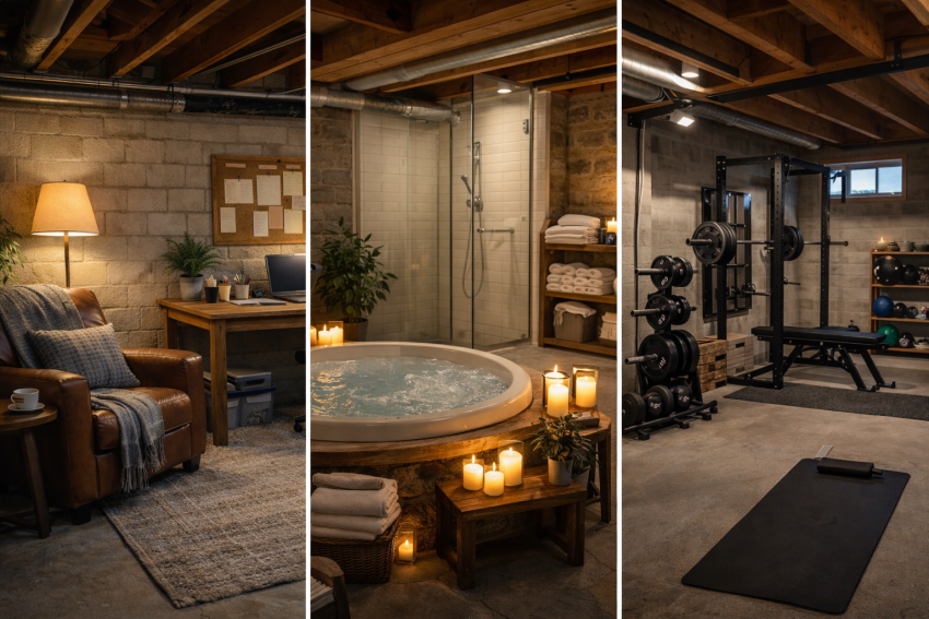 kelder eluruumiks, keldri renoveerimine, kelder töötuba, keldri jõusaal, keldri spa, kodune spa kelder, keldri ventilatsioon, keldri niiskus, keldripinna kasutus, keldri ümberehitus